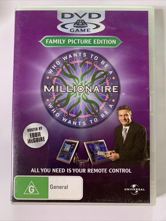 Who Wants to be a Millionaire : Family Picture Edition (DVD, 1999) Region 4