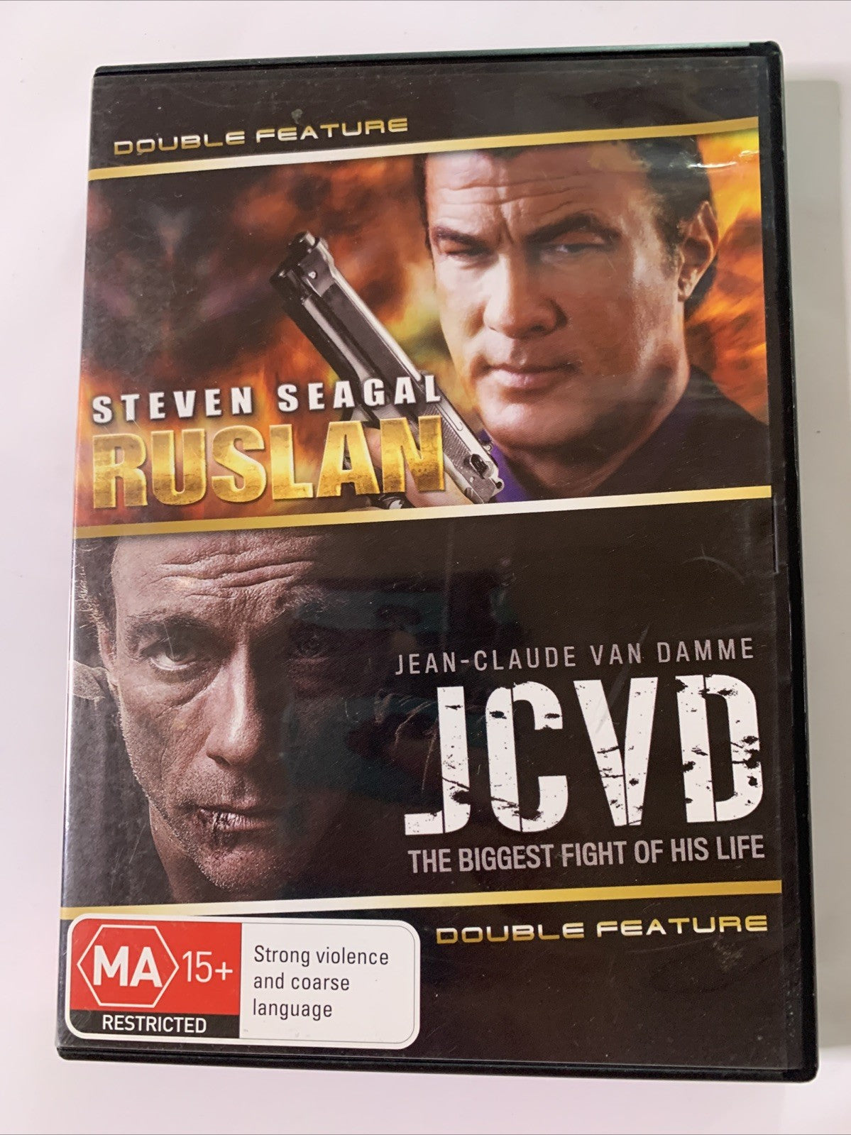 Ruslan / JCVD (DVD, 2009, 2-Discs) Steven Seagal, Jean-Claude Van Damme Region 4