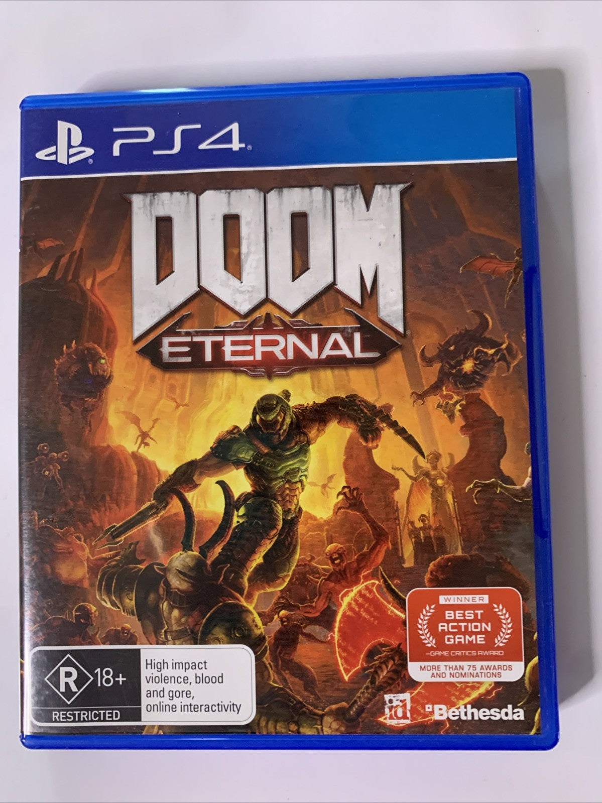 Doom Eternal PS4 Sony PlayStation 4 Game Complete