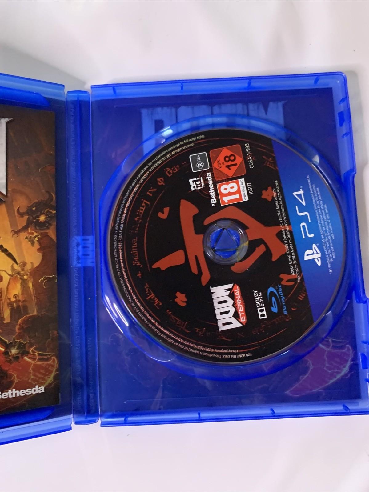Doom Eternal PS4 Sony PlayStation 4 Game Complete