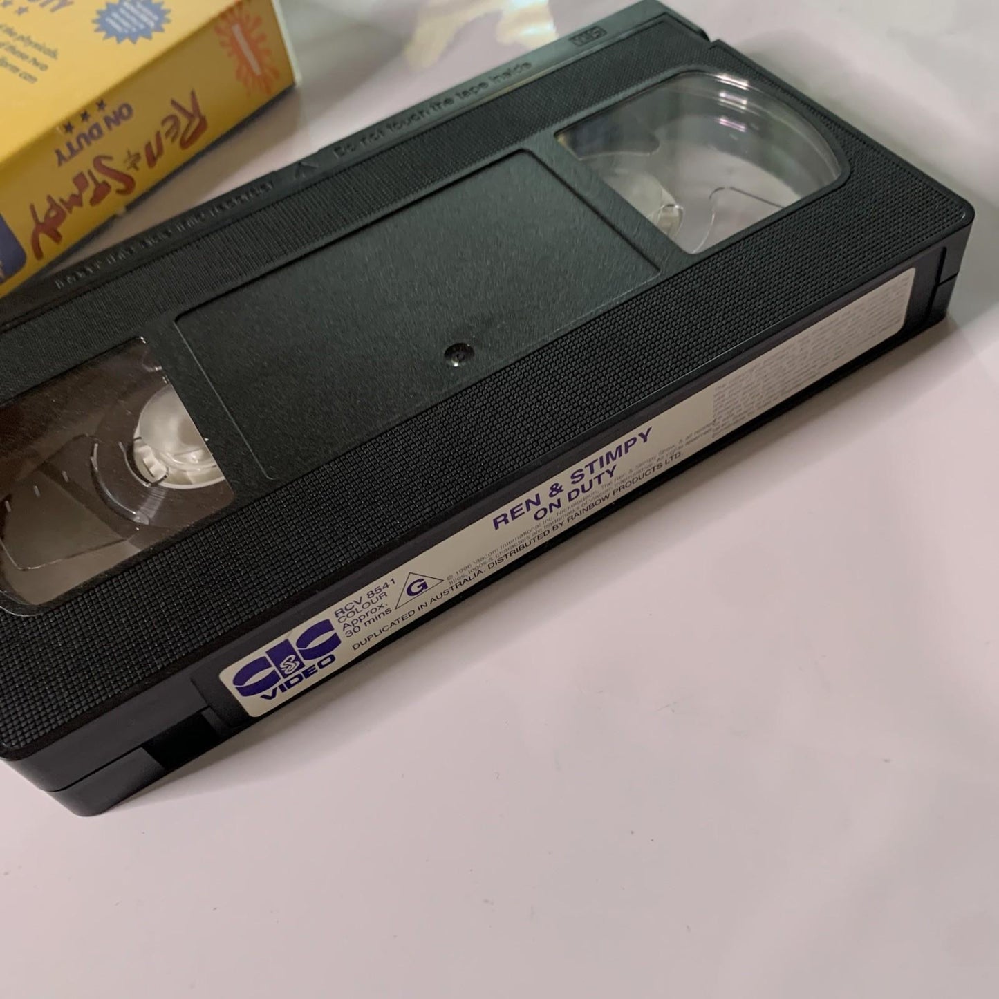 The Ren & Stimpy: Show On Duty (VHS, 1994) PAL