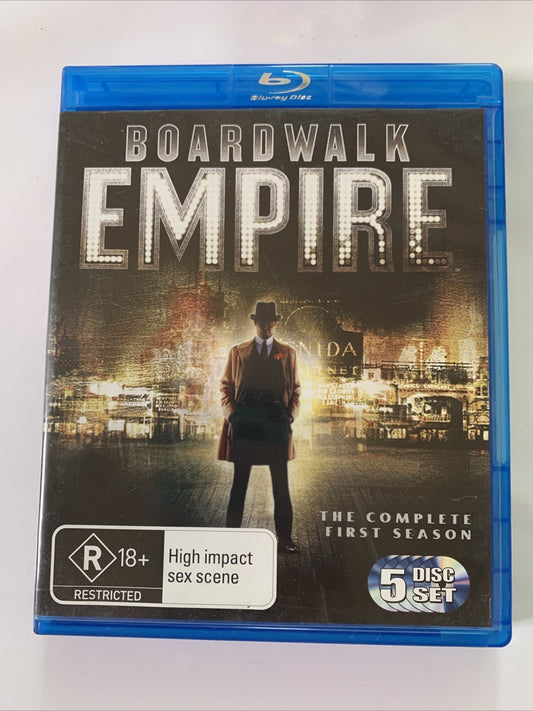 Boardwalk Empire : The Complete Season 1 (Blu-ray, 2010, 5-Discs) All Regions