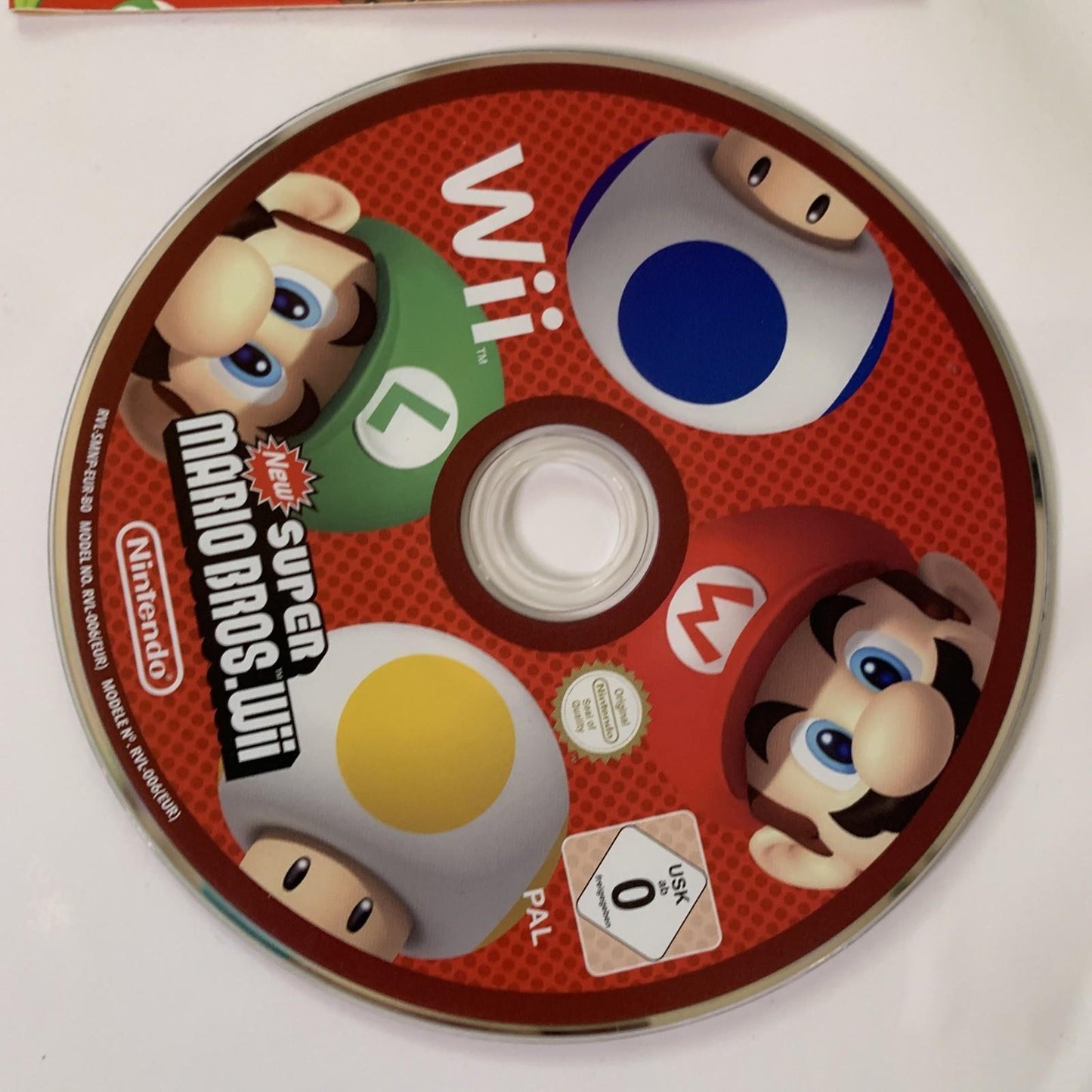 New Super Mario Bros. Wii (Nintendo Wii, 2009) PAL Game Complete