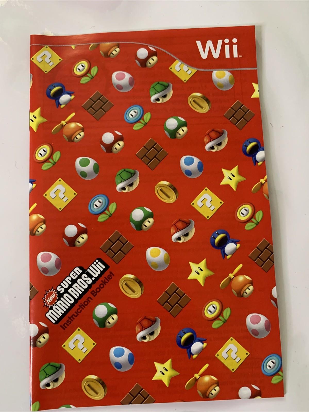 New Super Mario Bros. Wii (Nintendo Wii, 2009) PAL Game Complete