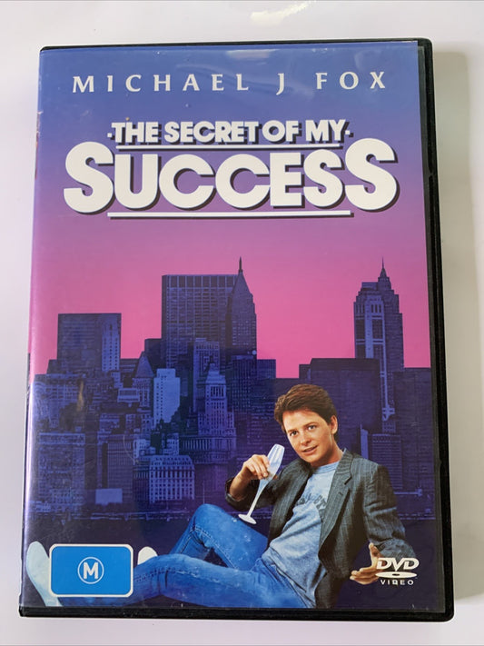 The Secret of My Success (DVD, 1987) Michael J. Fox Region 4 &2