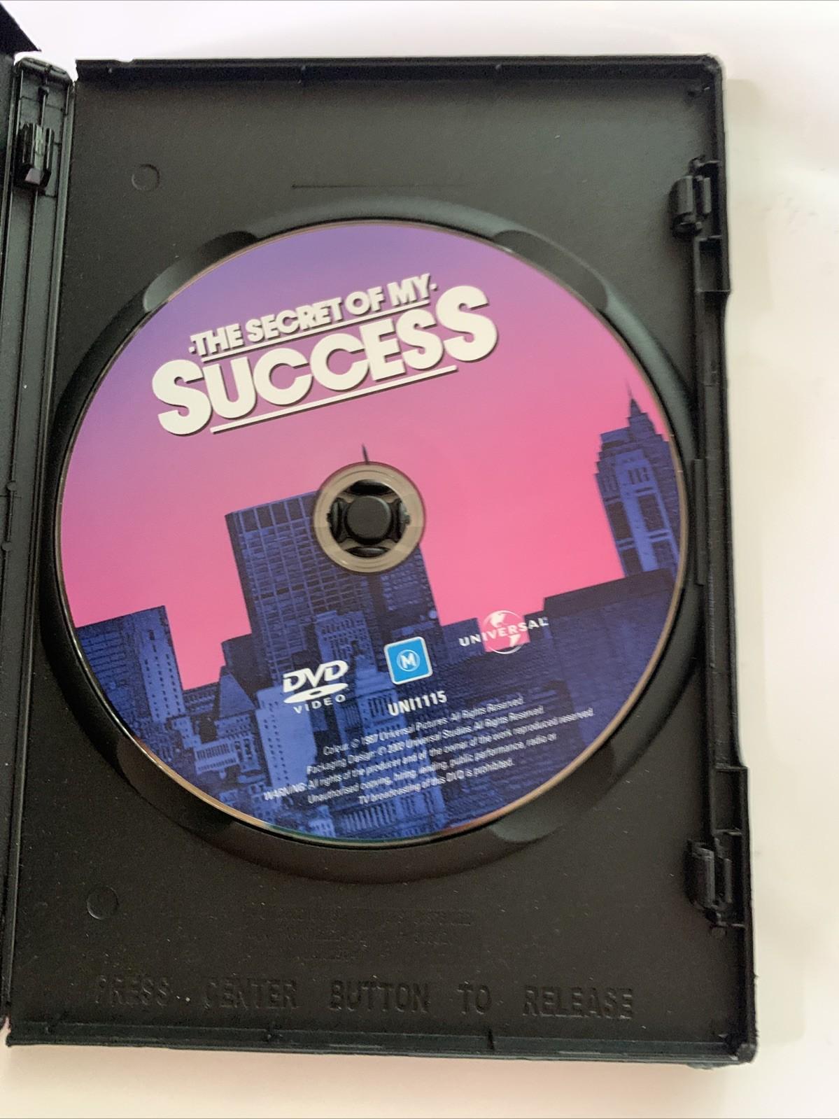 The Secret of My Success (DVD, 1987) Michael J. Fox Region 4 &2