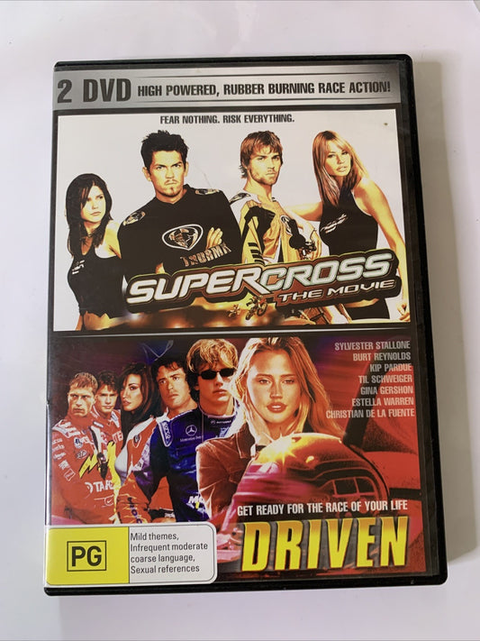Supercross / Driven (DVD, 2005) Mike Vogel, Kip Pardue  Region 4