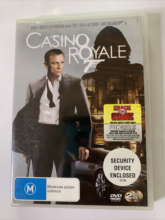 Casino Royale (DVD, 2006, 2-Discs) Daniel Craig Region 4