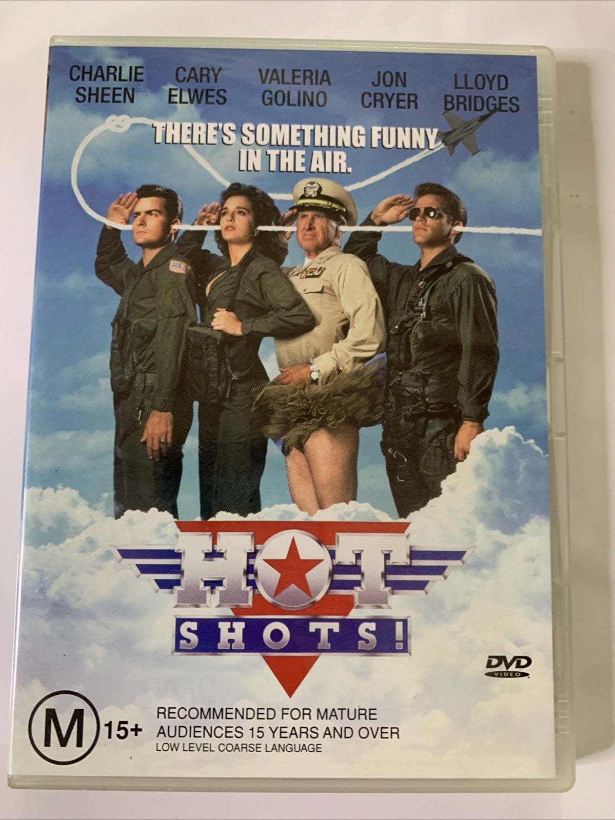 Hot Shots! (DVD, 1991) Charlie Sheen, Jon Cryer, Lloyd Bridges Region 4