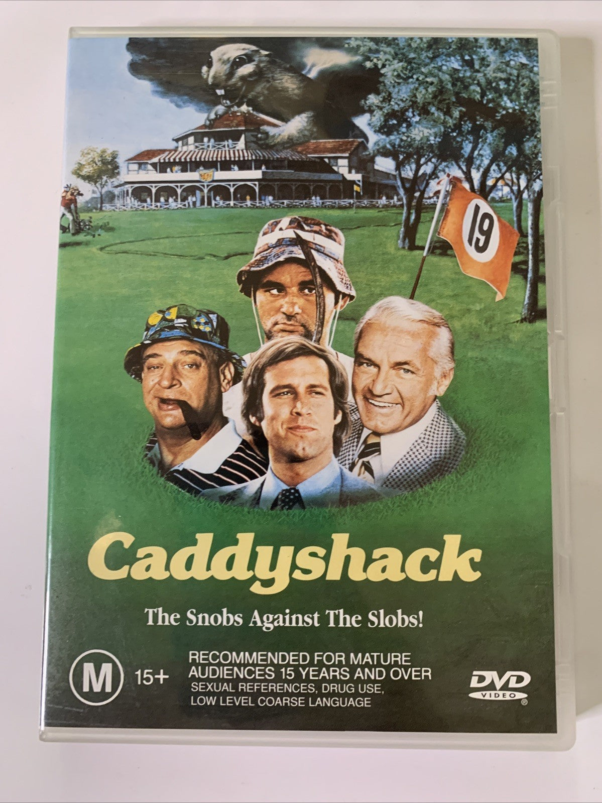 Caddyshack (DVD, 1980) Bill Murray, Chevy Chase, Rodney Dangerfield Region 4