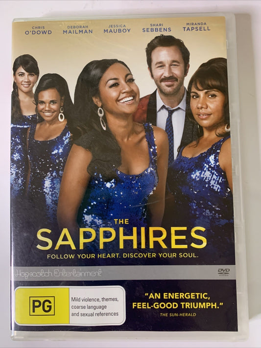 The Sapphires (DVD, 2012) Chris O'dowd, Jessica Mauboy Region 4