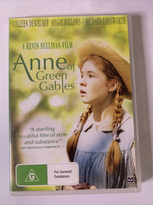 Anne of Green Gables (DVD, 1983) Colleen Dewhurst, Megan Follows All Regions