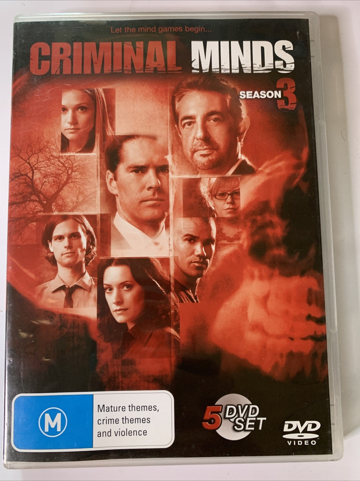 Criminal Minds : The Compleete Season 3 (DVD, 2005, 5-Discs) Region 4