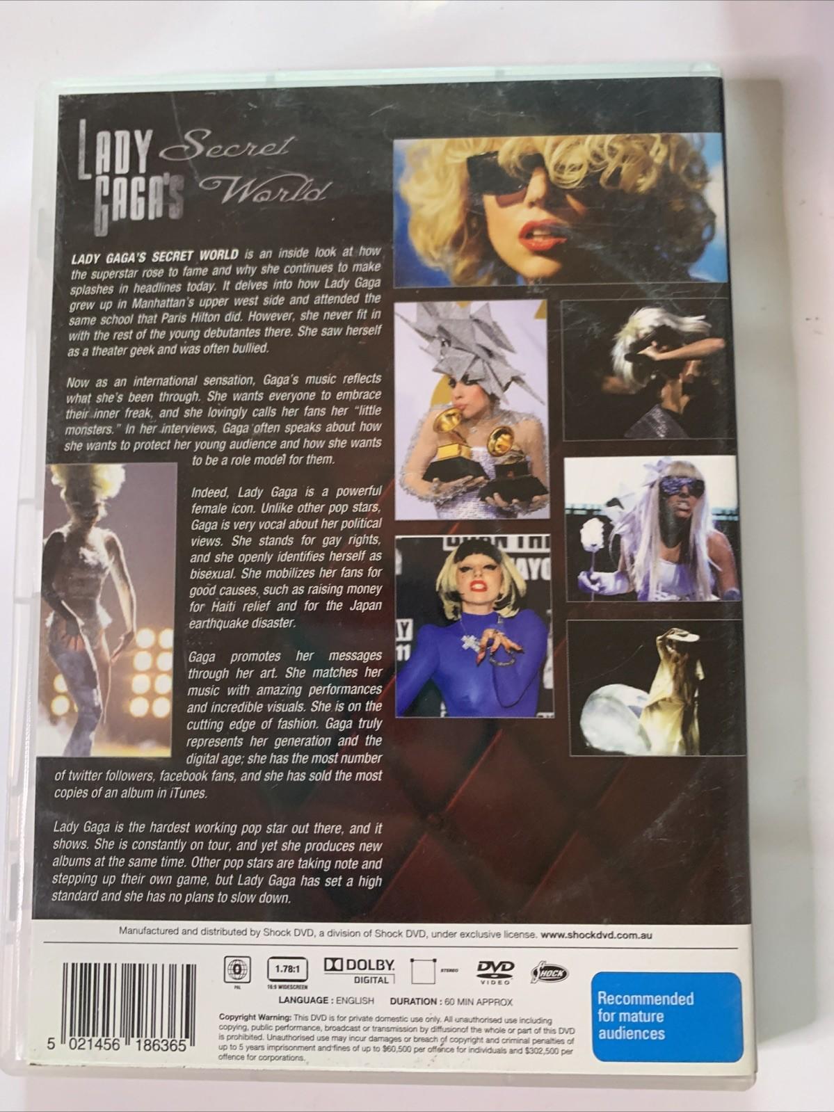 Lady Gaga's Secret World (DVD, 2012) All Regions