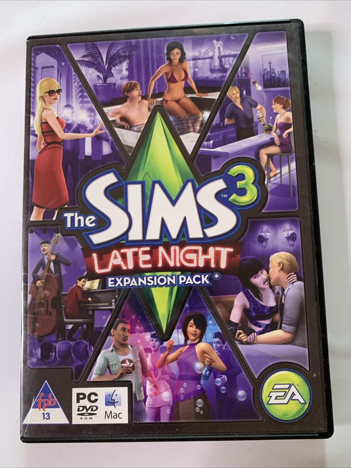 The Sims 3: Late Night Expansion Pack PC DVD Windows MAC Game
