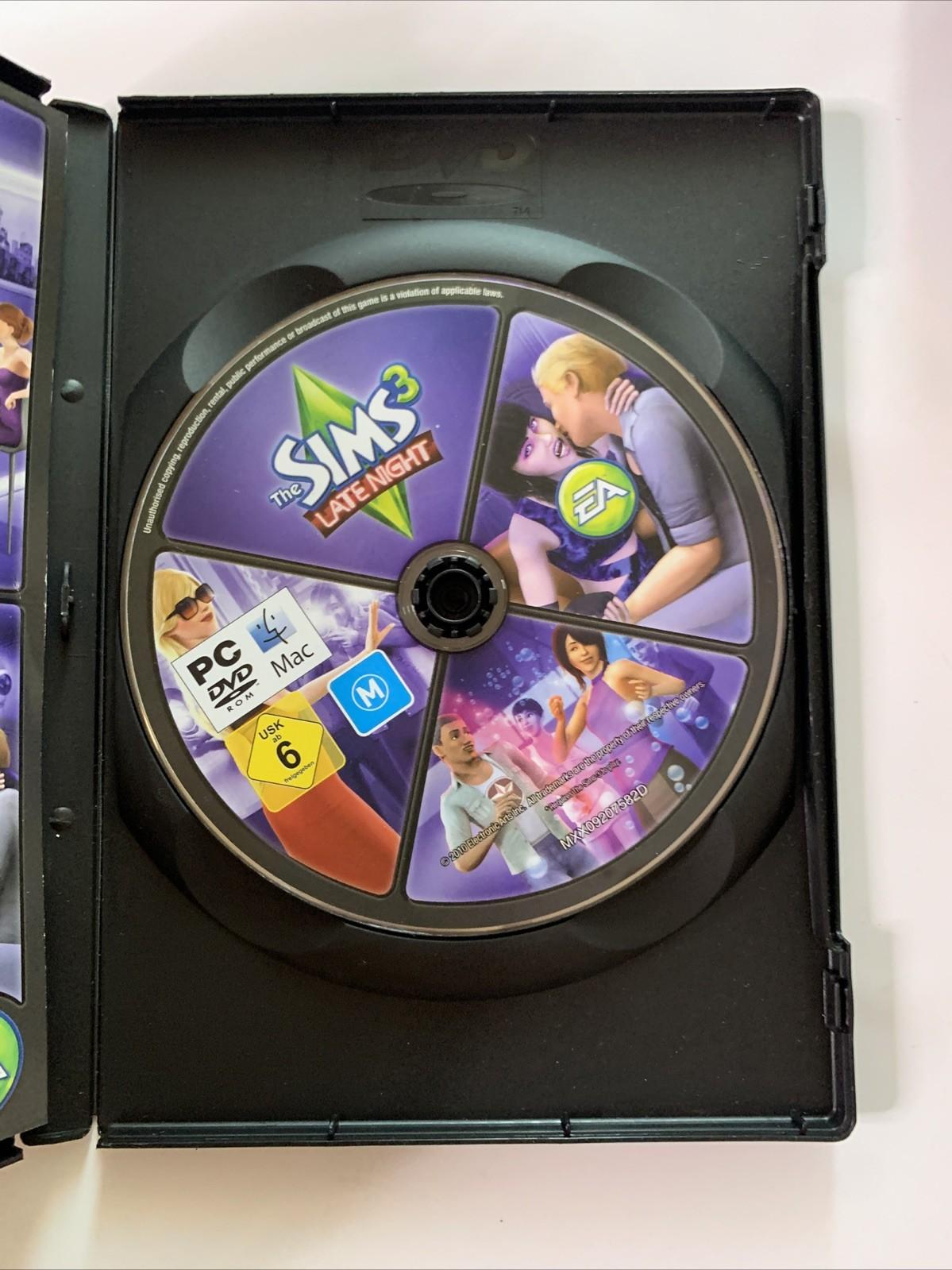 The Sims 3: Late Night Expansion Pack PC DVD Windows MAC Game