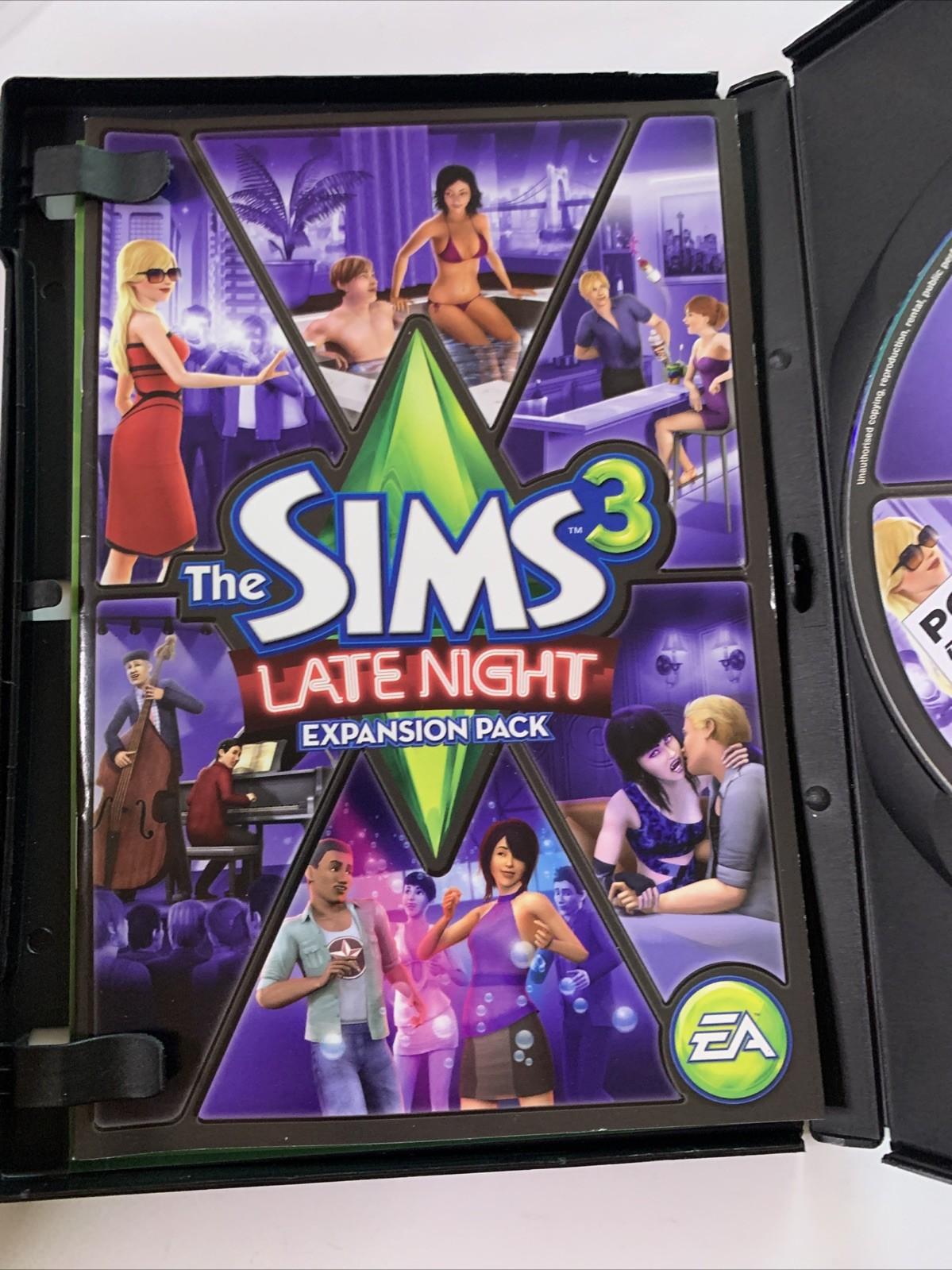 The Sims 3: Late Night Expansion Pack PC DVD Windows MAC Game