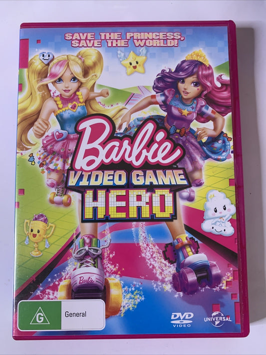 Barbie: Video Game Hero (DVD, 2017) Animation Region 4