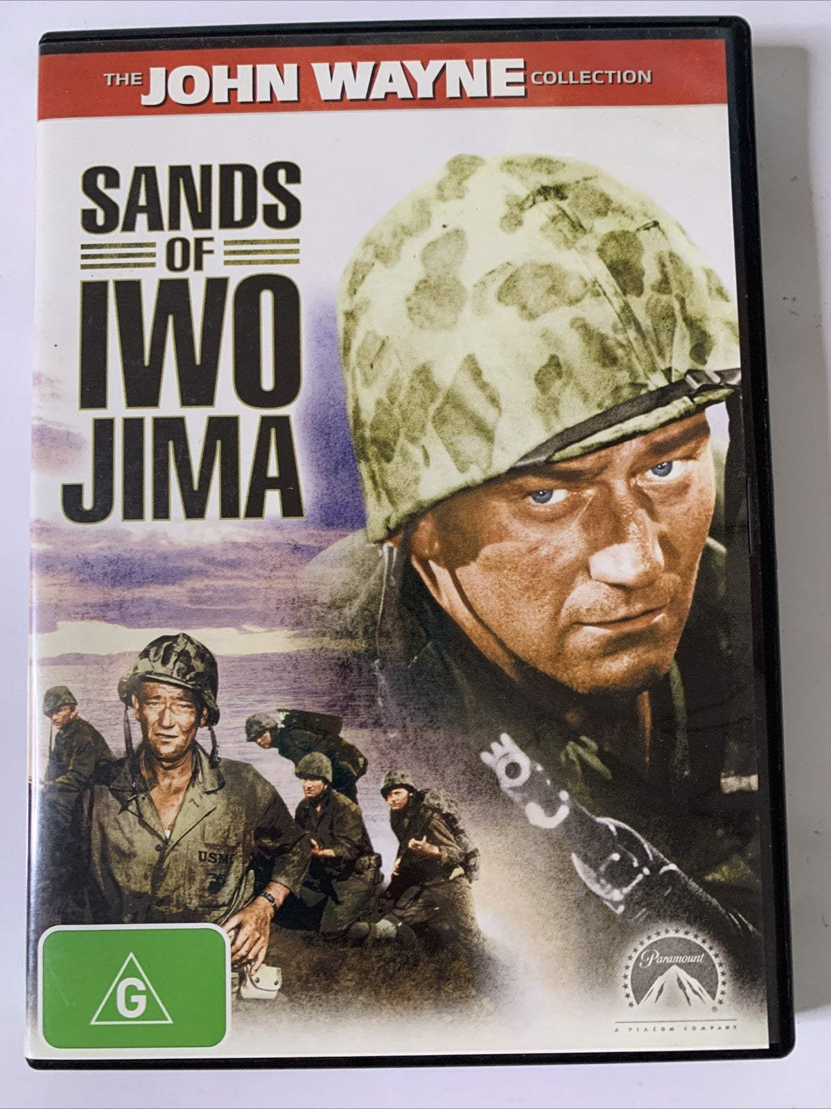 Sands of Iwo Jima (DVD, 1949) John Wayne, Richard Jaeckel Region 4 NEW