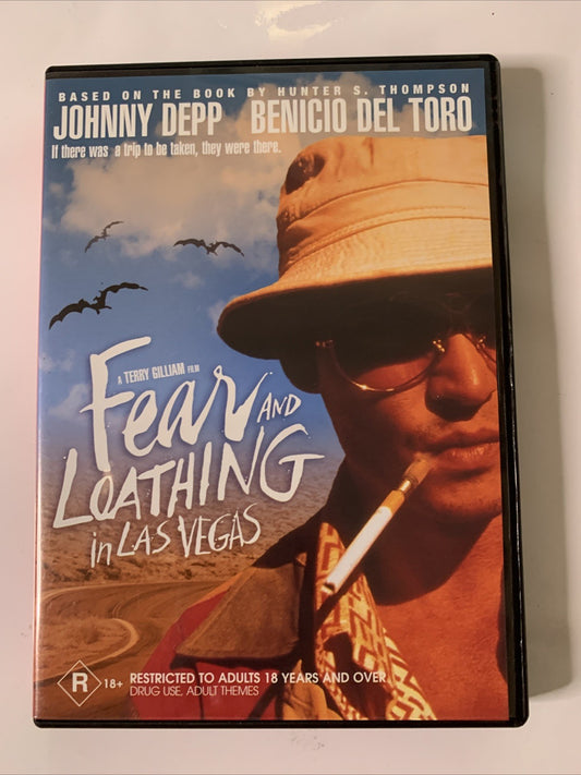 Fear and Loathing in Las Vegas (DVD, 1998) Benicio del Toro, Johnny Depp NEW