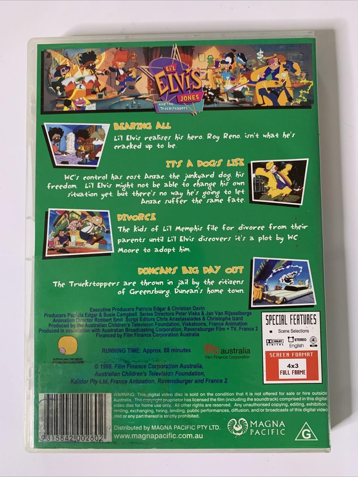 Li'l Elvis Jones and the Truckstoppers: Volume 3 (DVD) Animation Region 4