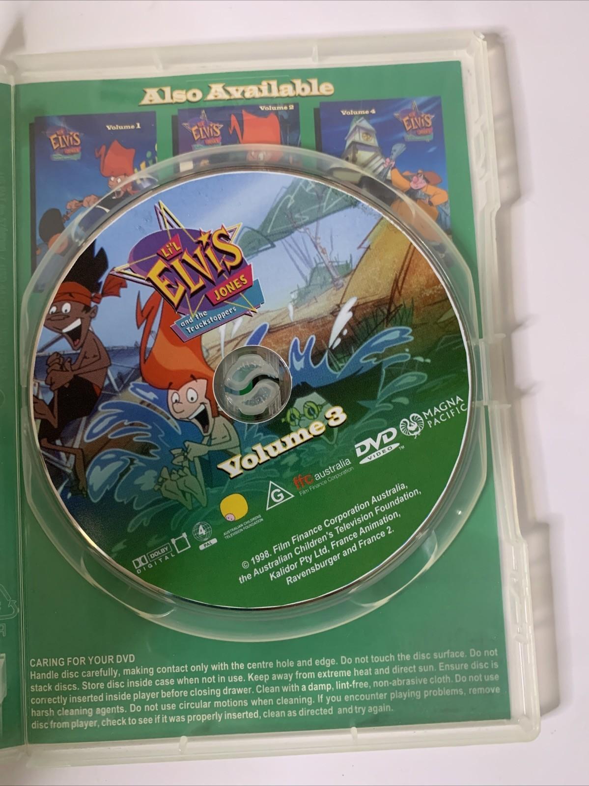 Li'l Elvis Jones and the Truckstoppers: Volume 3 (DVD) Animation Region 4