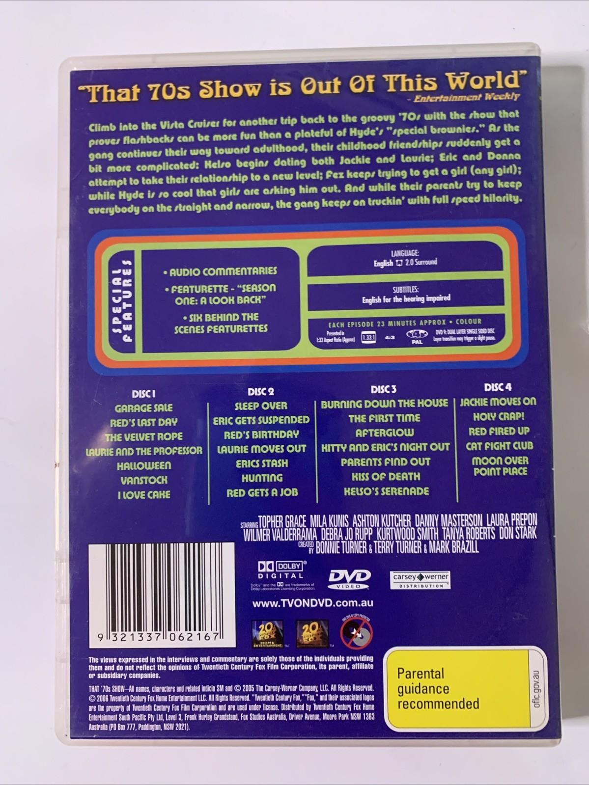 That 70's Show : The Complete Season 2 (DVD, 1999, 4-Discs) Region 4 NEW
