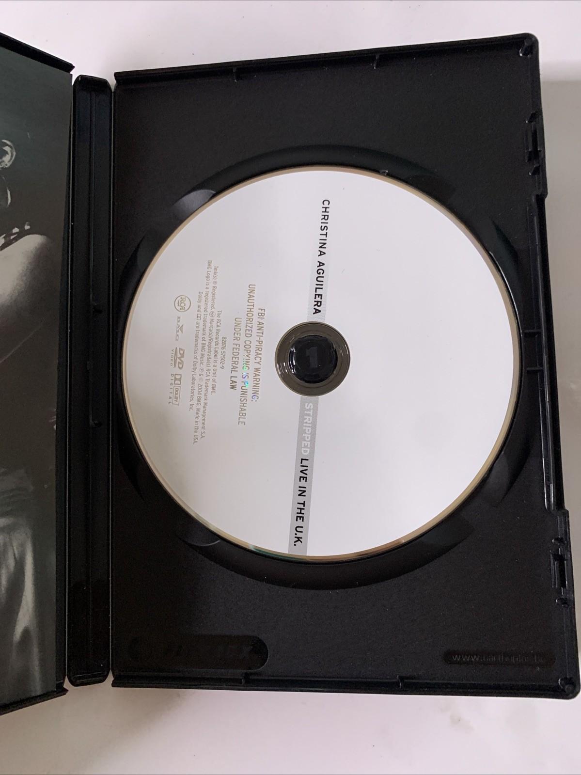 Christina Aguilera – Stripped (Live In The U.K.) (DVD, 2004) All Regions