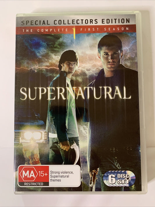 Supernatural : Season 1 (DVD, 2005, 6-Discs) Region 4