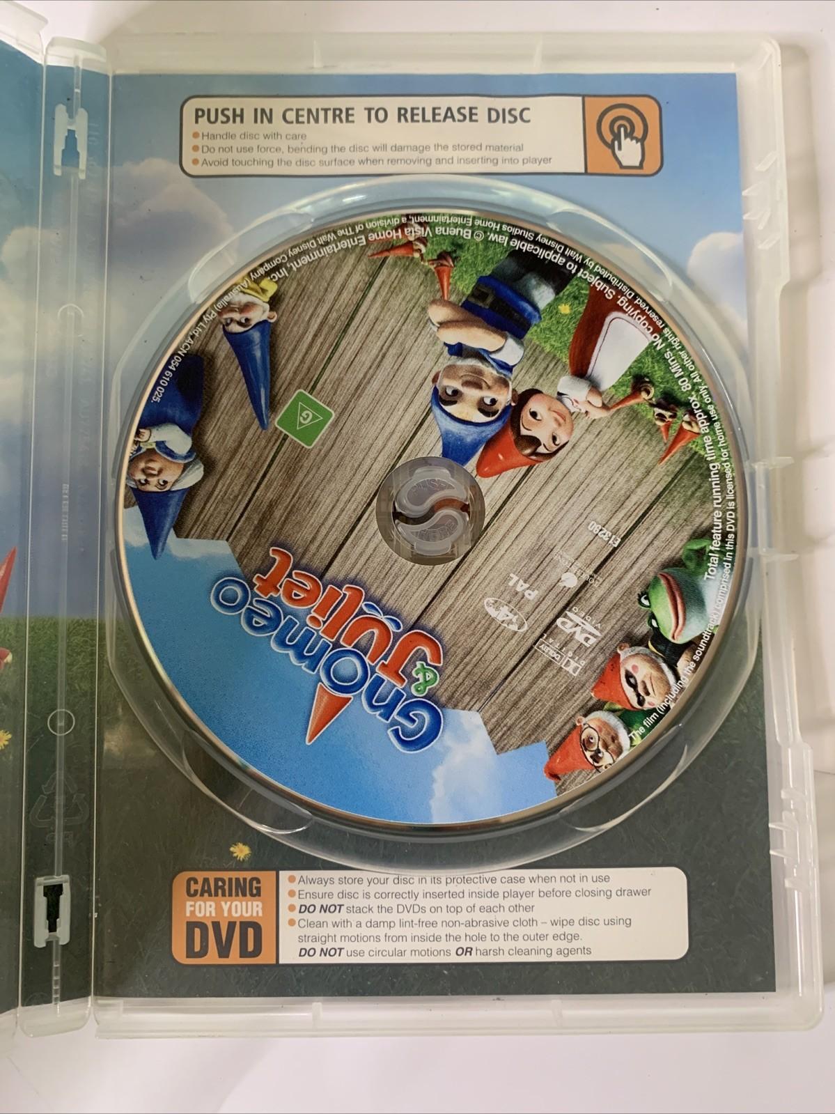 Gnomeo & Juliet (DVD, 2011) Animated Film Region 4