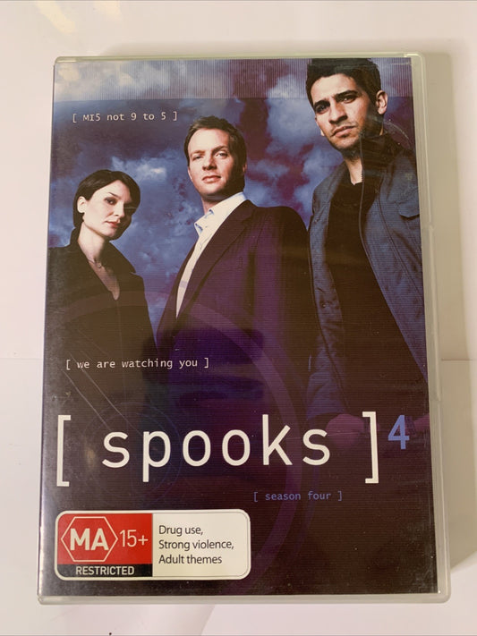 Spooks : Series 4 (DVD, 2005, 5-Disc) All Regions