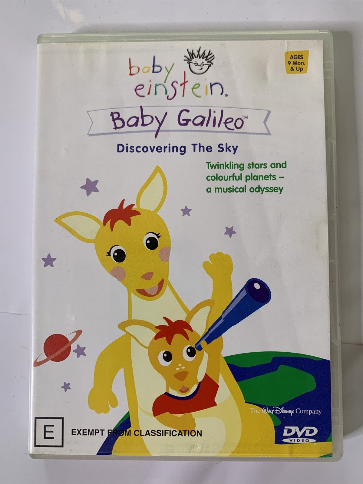 Disney Baby Einstein: Baby Galileo Discovering The Sky (DVD, 2004) All Regions