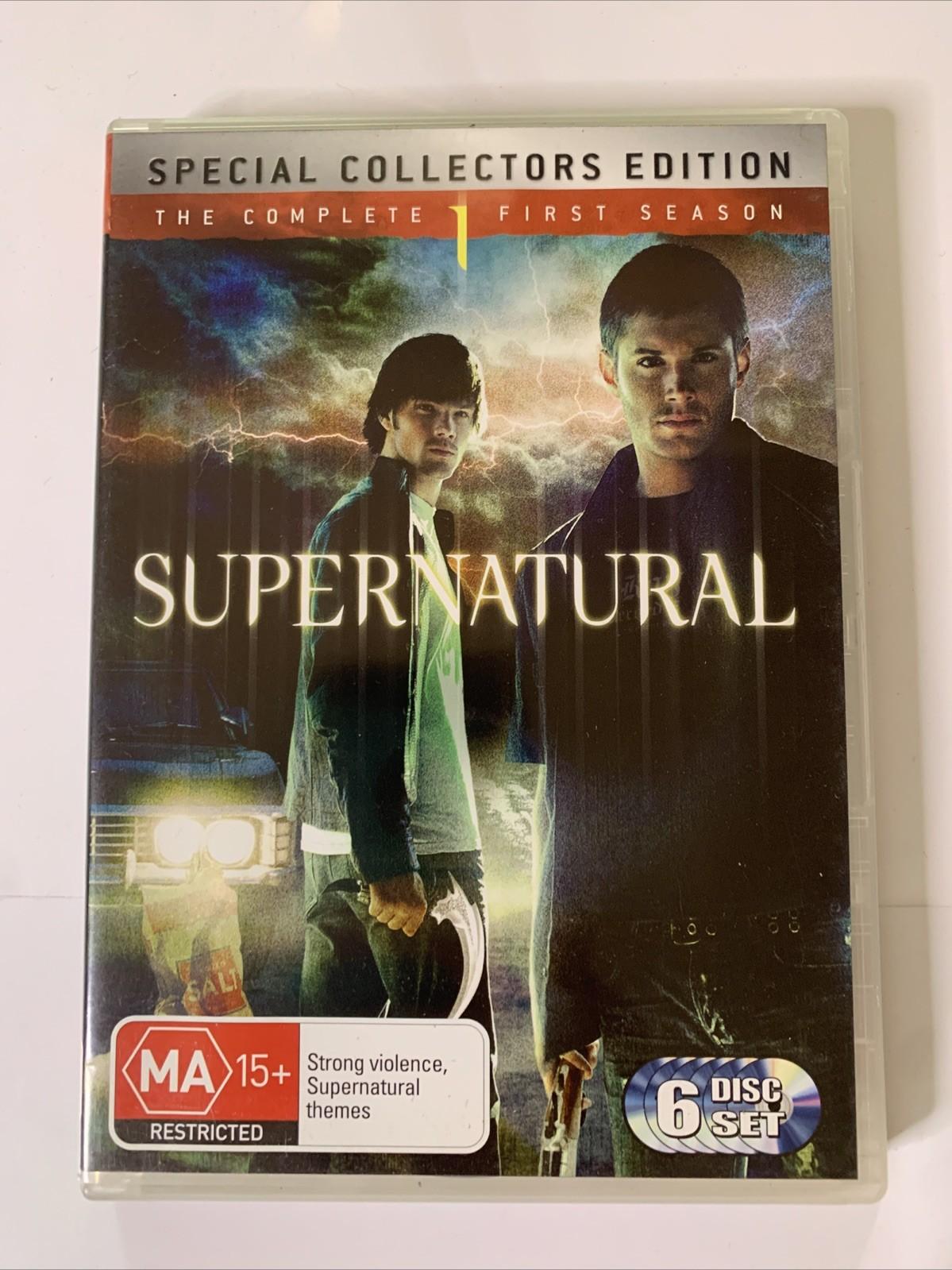 Supernatural : Season 1 & 2 (DVD, 2005, 12-Disc) Region 4