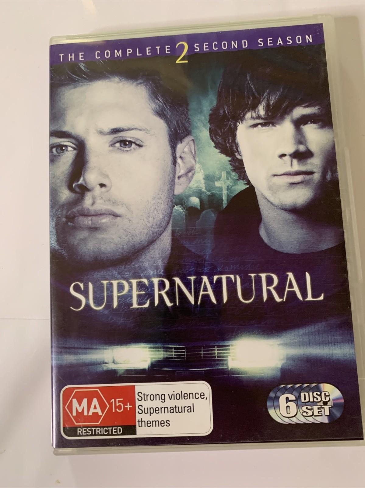 Supernatural : Season 1 & 2 (DVD, 2005, 12-Disc) Region 4