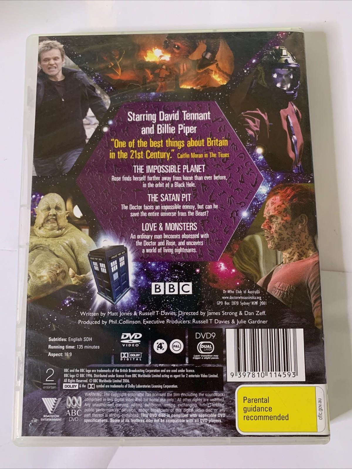 Doctor Who : Series 2 : Vol 4 (DVD, 2006) David Tennant Region 4