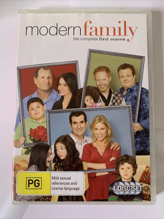Modern Family : Season 1 (DVD, 2009, 4-Disc) Region 4