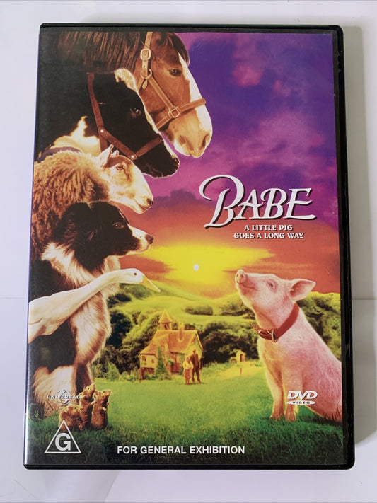 Babe (DVD, 1995) James Cromwell, Magda Szubanski Region 4 &2