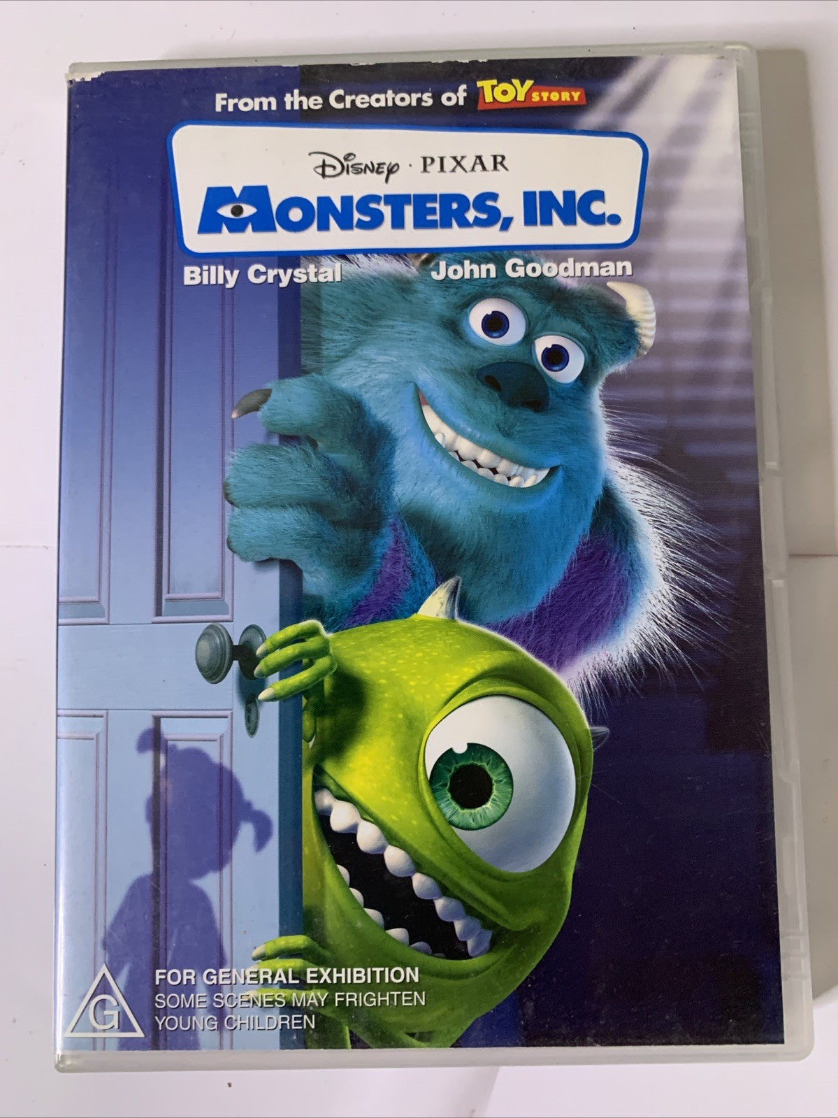 Monsters, Inc. (DVD, 2001) Pixar Animation Disney Film Region 4