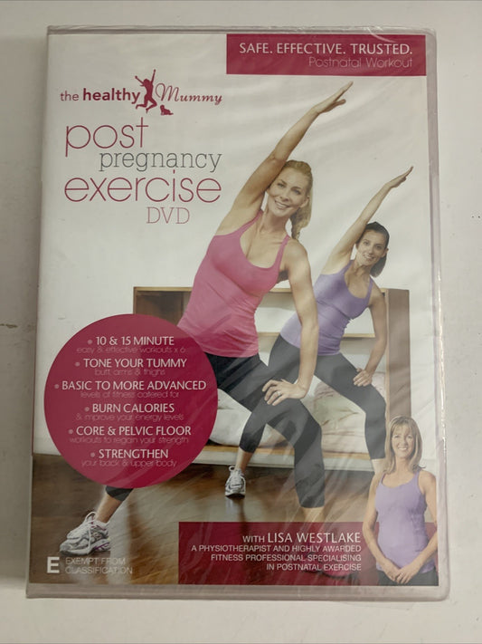 The Healthy Mummy : Post Pregnancy Exercise (DVD) Lisa Westlake All Regions NEW