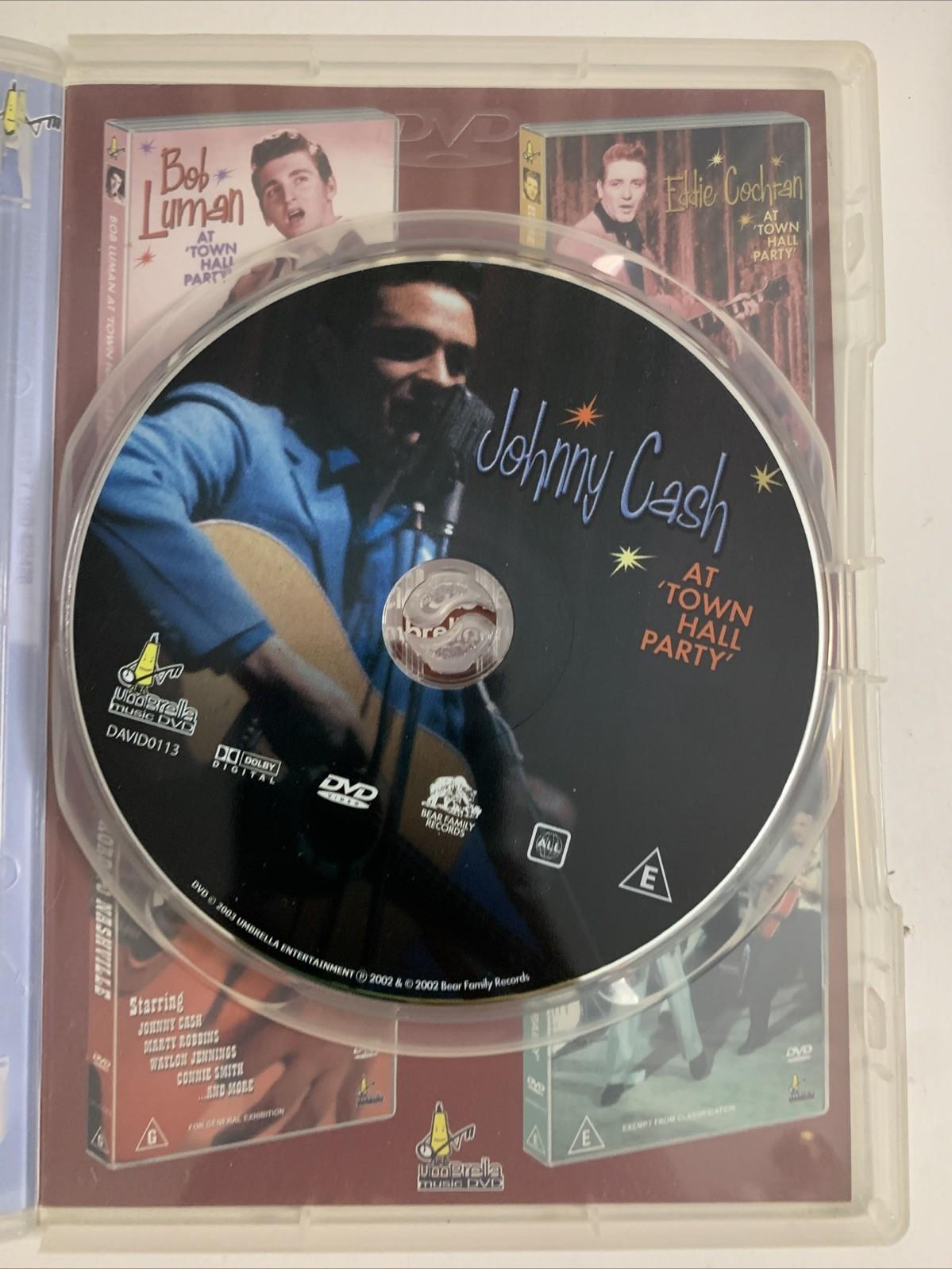 Johnny Cash – At Town Hall Party (DVD, 1959) All Regions