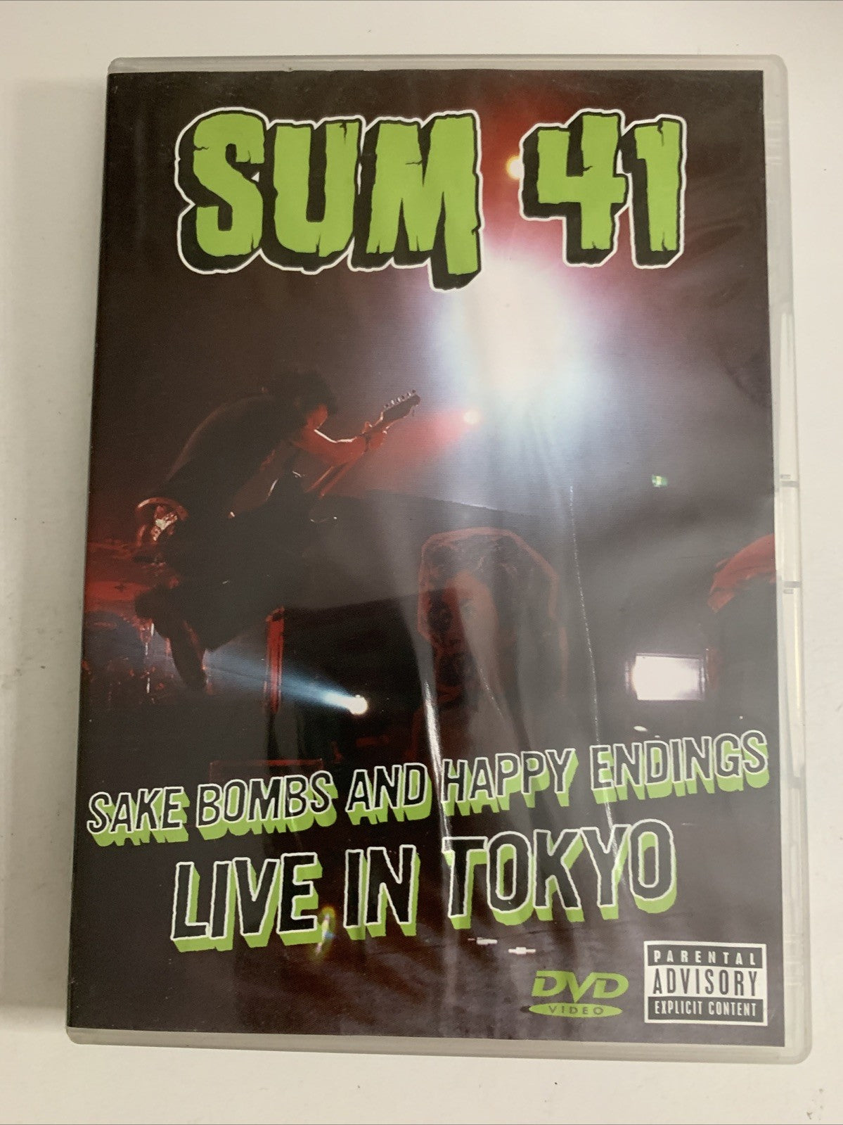 Sum 41 – Sake Bombs And Happy Endings - Live In Tokyo (DVD, 2003) All Regions