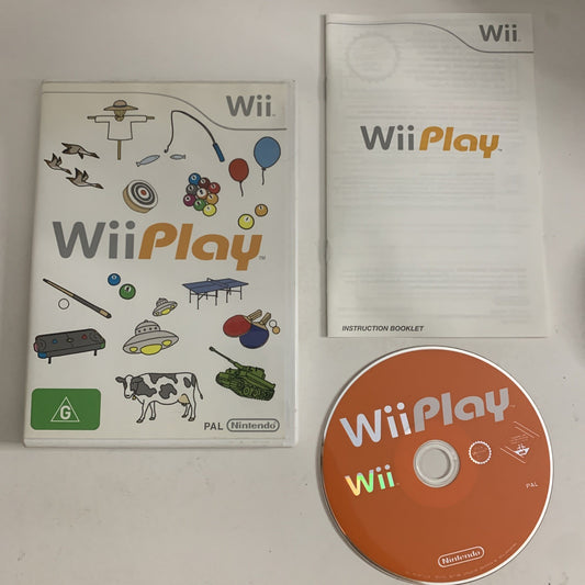 Wii Play (Nintendo Wii, 2006) PAL Game Complete