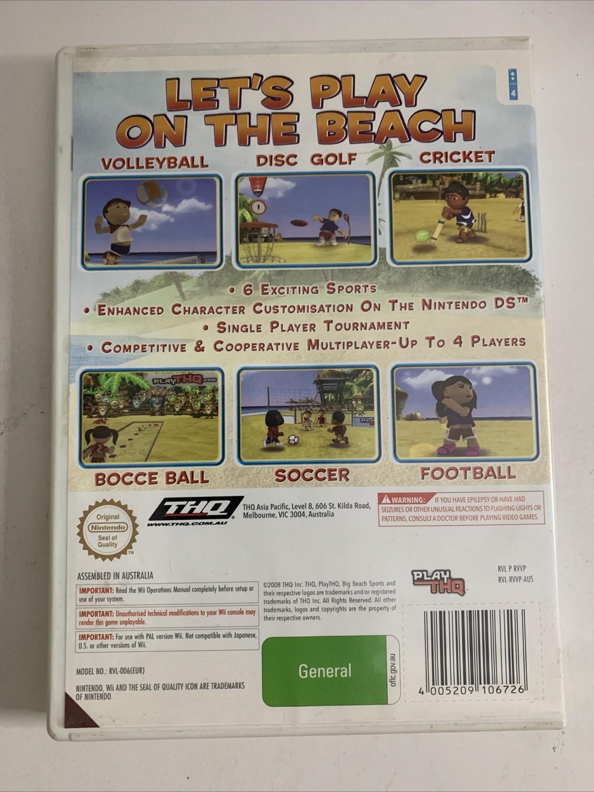 Big Beach Sports (Nintendo Wii) PAL Game