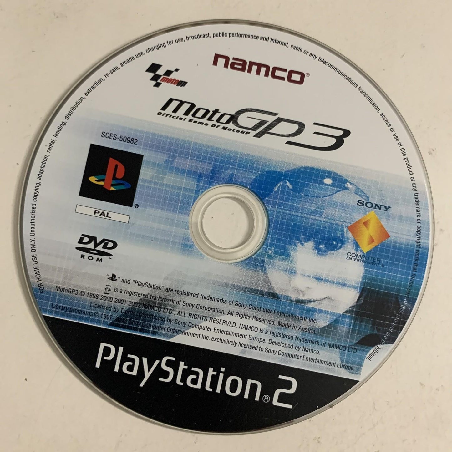 MotoGP 3 PS2 Sony PlayStation 2 PAL Motorcycle Racing Game Complete