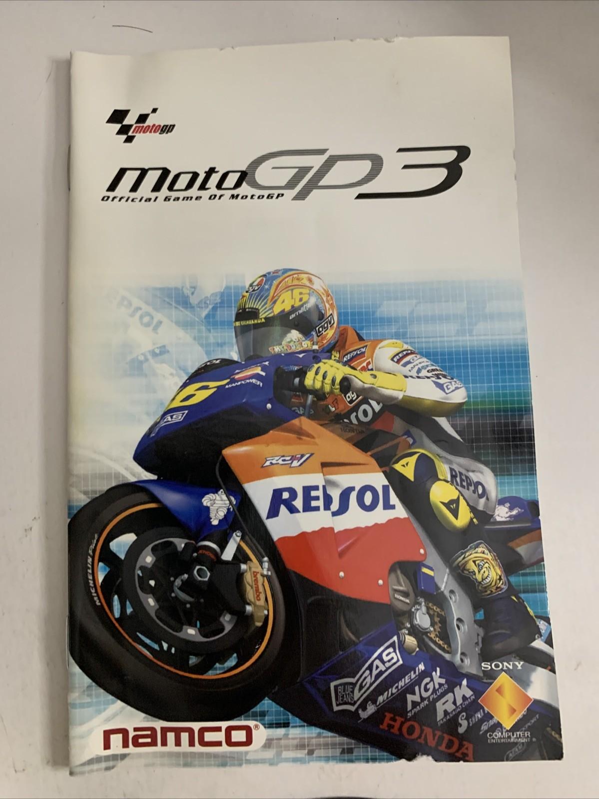 MotoGP 3 PS2 Sony PlayStation 2 PAL Motorcycle Racing Game Complete