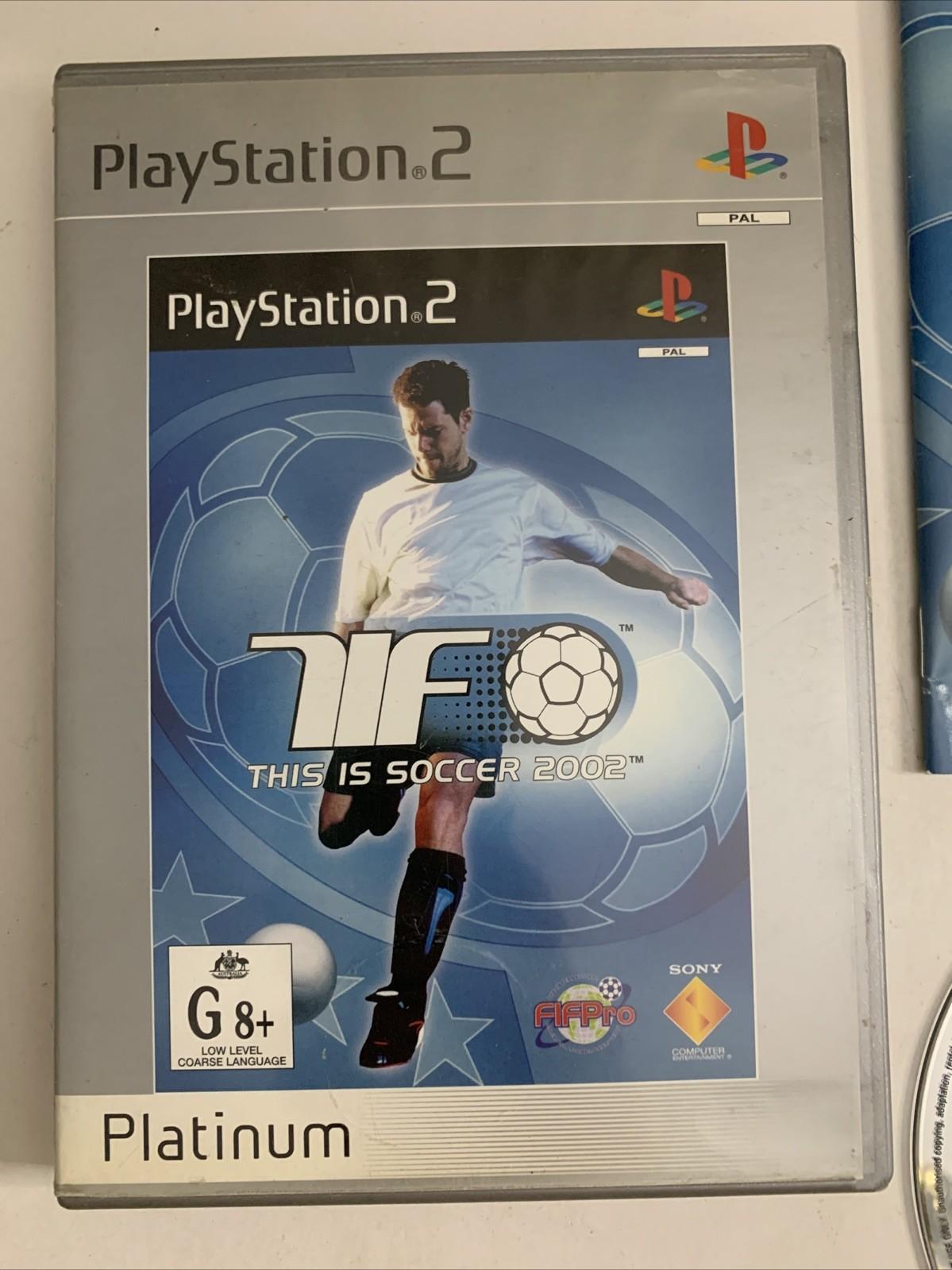 This Is Football 2002 PS2 Sony PlayStation 2 PAL Game Complete