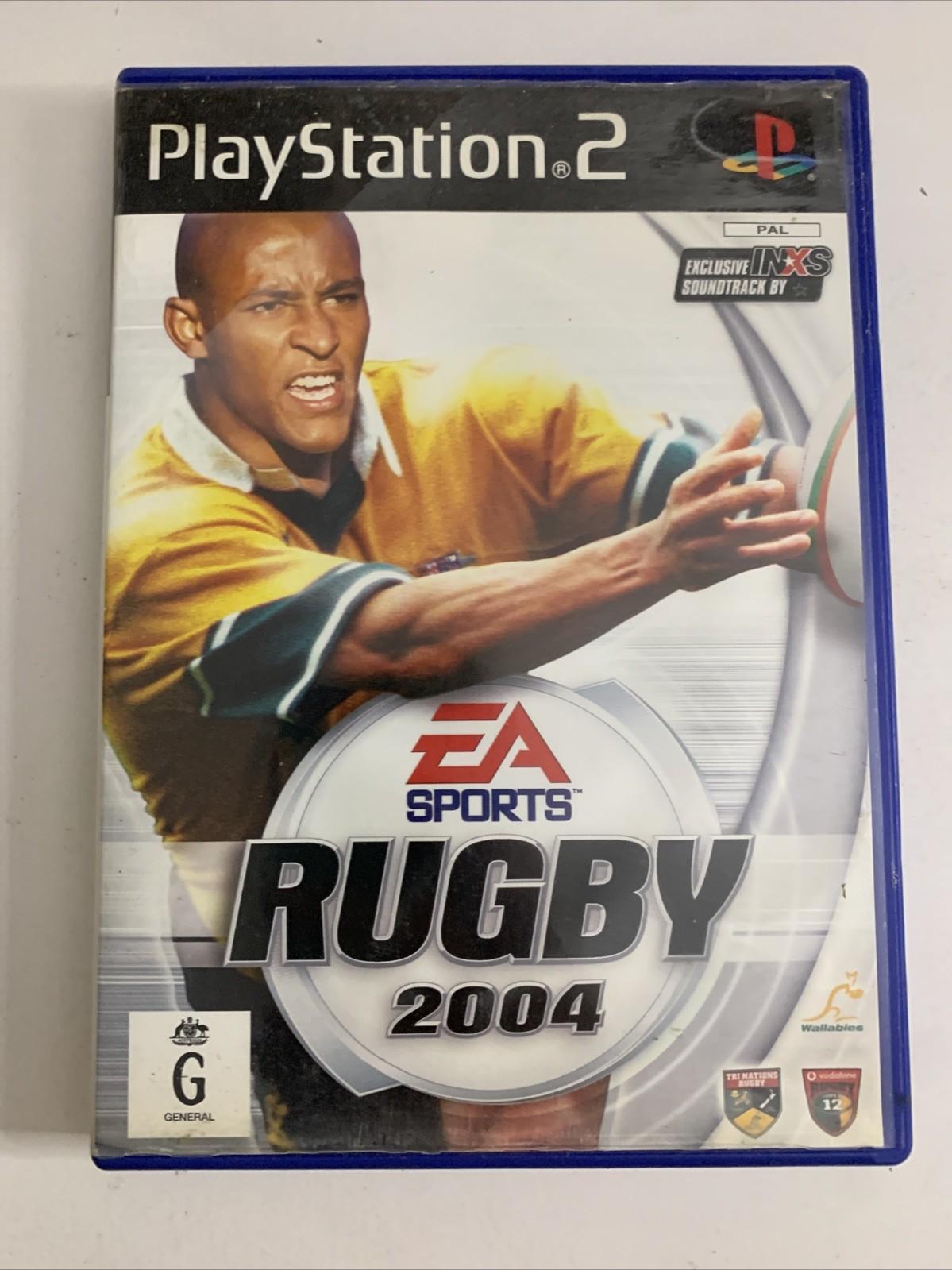 Rugby 2004 PS2 PlayStation 2 PAL EA Sports Game Complete