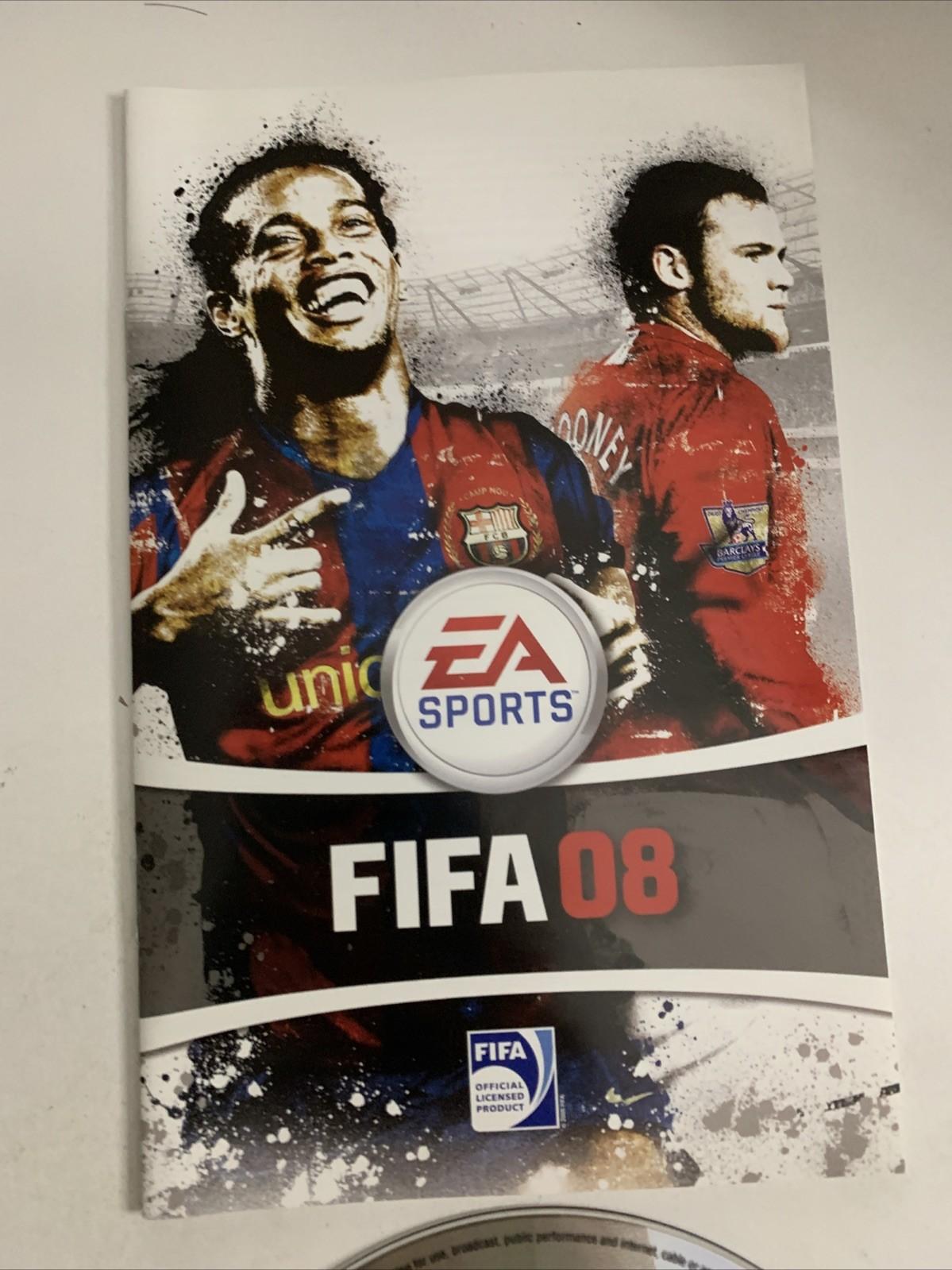 FIFA 08 PS2 Sony Playstation 2 Platinum Game Complete