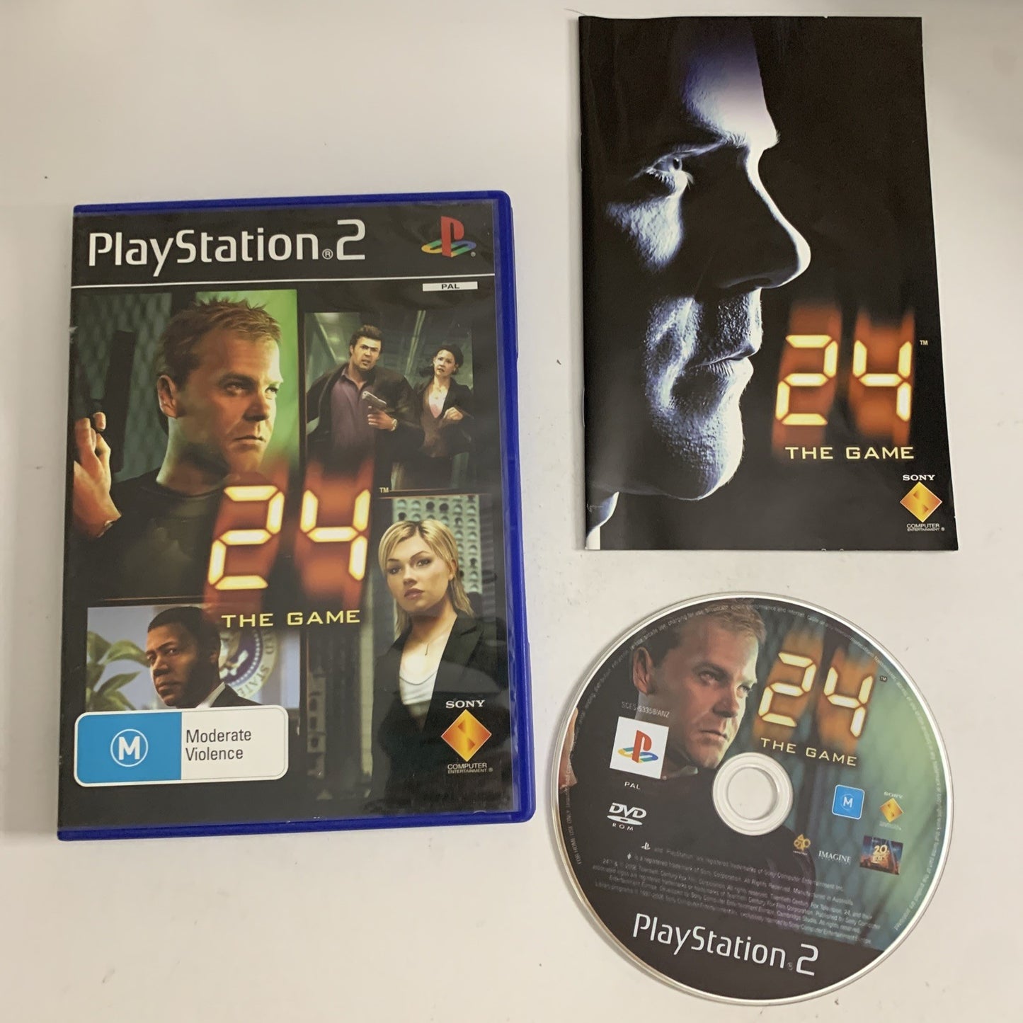 24: The Game PS2 Sony PlayStation 2 PAL Game Complete