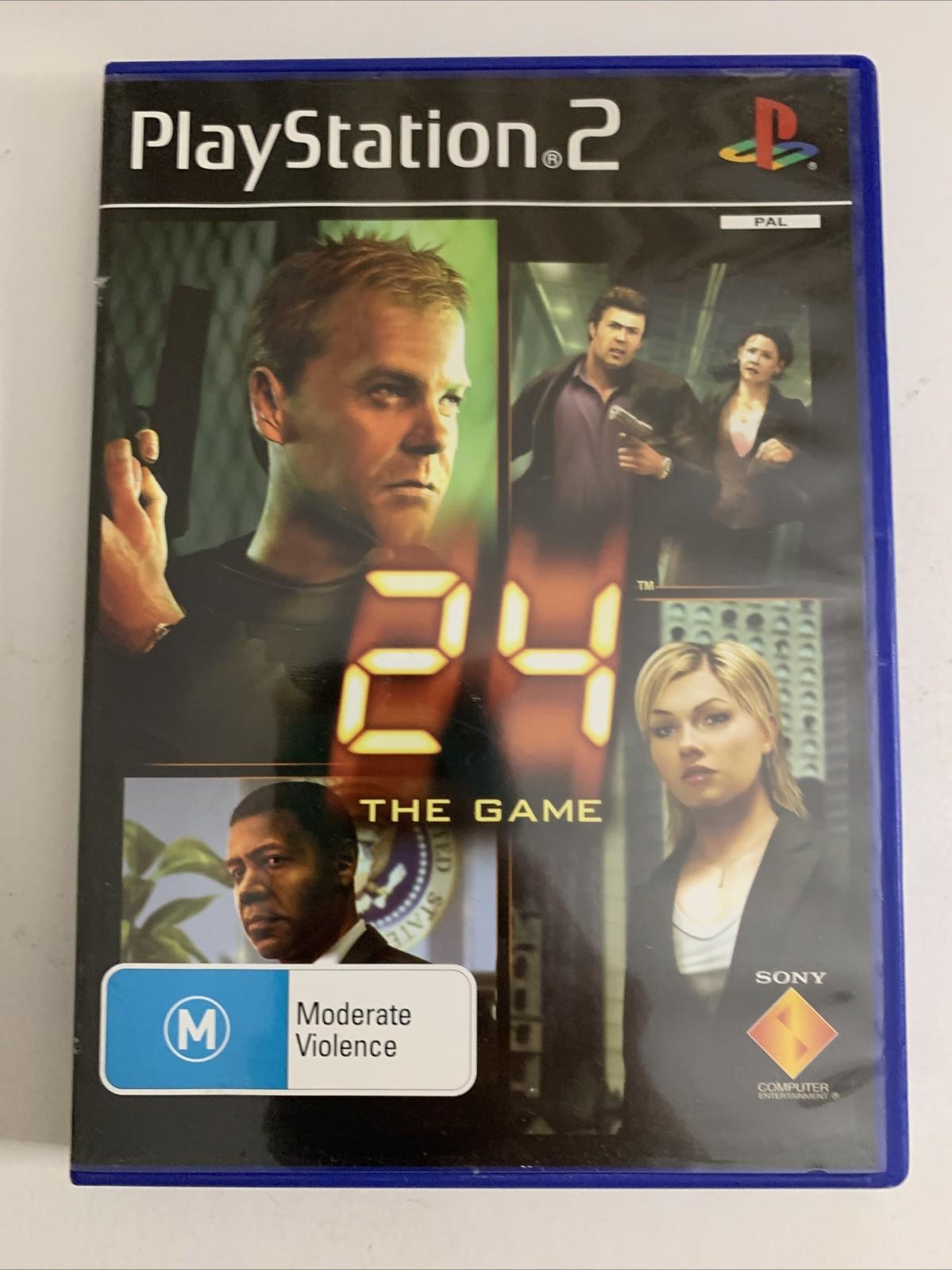 24: The Game PS2 Sony PlayStation 2 PAL Game Complete